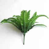 2Pcs 18 Heads Artificial Persian Leaves Artificial Shrubs Leaves Simulation Greenery Bushes for Home Garden Office Verandah Wedding