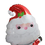 Christmas Foil Balloons Father Christmas Sleigh Father Christmas Snowman Candy House Christmas Ballons Decoration Kit