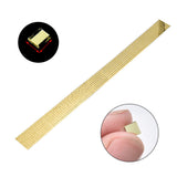 4X100CM 1464 Grains Self Adhesive Mosaic Tiles Wall Sticker Innovative DIY Glass Mirrors Sticker Home Decoration KTV Sticker Gold