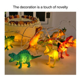 Dinosaur String Lamp 2m 10LED String Lights Animal Fashionable Decorative Light for Bedroom 4.5V