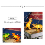 Dinosaur String Lamp 2m 10LED String Lights Animal Fashionable Decorative Light for Bedroom 4.5V - Extra Image