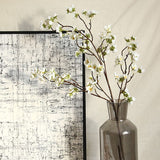 Artificial Cherry Blossom 4 Branches Decorative Lifelike Cherry Blossom Branches Decor 97cm White