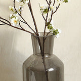 Artificial Cherry Blossom 4 Branches Decorative Lifelike Cherry Blossom Branches Decor 97cm White