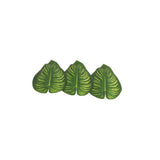 70pcs Simulated Palm Leaves Decorative Practical 10 Kinds Fake Faux Jungle Leaf Set for Home - Extra Image
