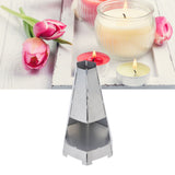 Hurricane Candle Holder Strong Windproof Warm Ambience Widely Used Metal Tealight Holder for Bar Cafe Wedding