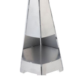 Hurricane Candle Holder Strong Windproof Warm Ambience Widely Used Metal Tealight Holder for Bar Cafe Wedding