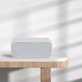 Alarm Clock Bluetooth Speaker High Volume Multifunctional Portable Mini Wireless Speaker for Outdoor and Home White - Extra Image
