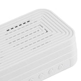 Alarm Clock Bluetooth Speaker High Volume Multifunctional Portable Mini Wireless Speaker for Outdoor and Home White - Extra Image