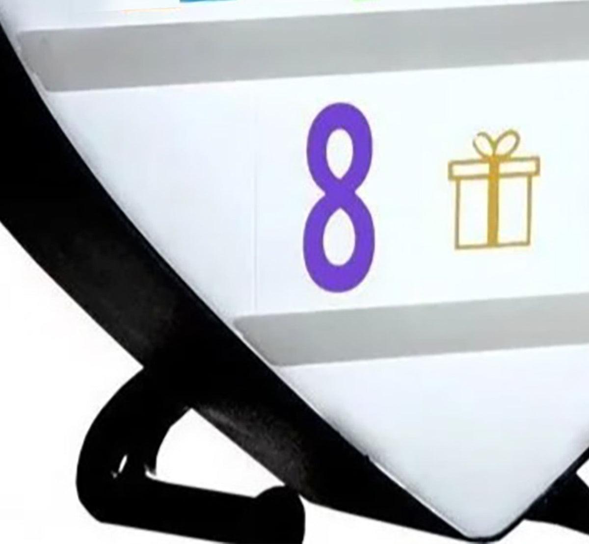 Cinema Light Box Black Heart Shaped LED Light Up Light Box with Coloured Alphabet Stickers