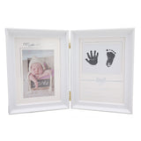 Baby Handprint Footprint Kit Plastic Density Board Attractive Decorative 31.5x20.7x1.7cm Expanded Baby Print Frames Newborn