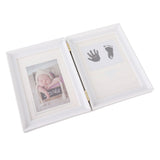 Baby Handprint Footprint Kit Plastic Density Board Attractive Decorative 31.5x20.7x1.7cm Expanded Baby Print Frames Newborn - Extra Image