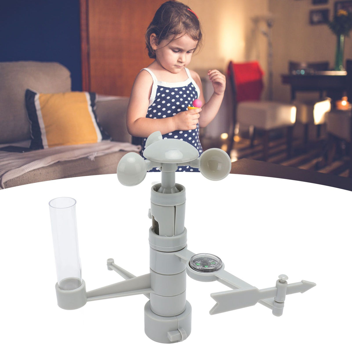 DIY Weather Station Toy Educational Multifunction Weather Station Set Science Education Toys