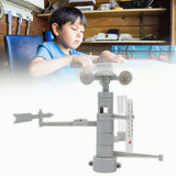 DIY Weather Station Toy Educational Multifunction Weather Station Set Science Education Toys - Extra Image