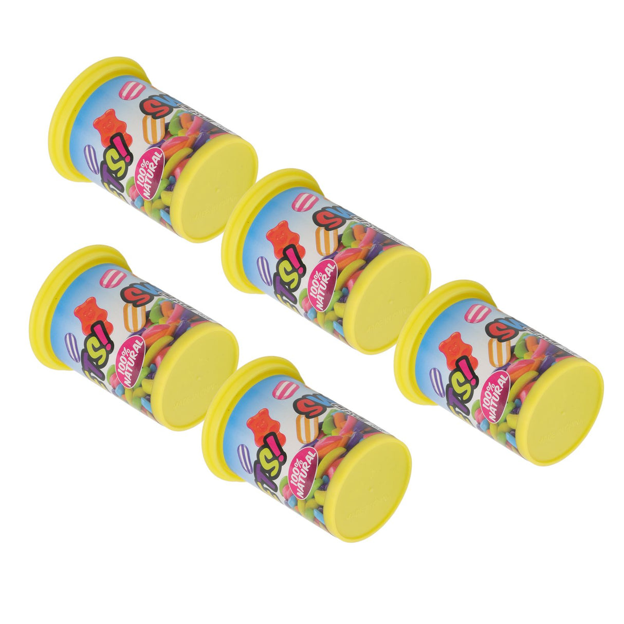 5Pcs Candy Snake Can Prank Jokes Toy Jump Spring Snake Toy Trick Fun Joke Toys for Halloween Carnival Party Supplies 6.1x5cm / 2.4x2.0in