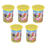 5Pcs Candy Snake Can Prank Jokes Toy Jump Spring Snake Toy Trick Fun Joke Toys for Halloween Carnival Party Supplies 6.1x5cm / 2.4x2.0in - Rear View