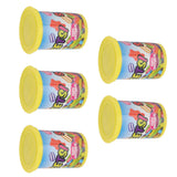 5Pcs Candy Snake Can Prank Jokes Toy Jump Spring Snake Toy Trick Fun Joke Toys for Halloween Carnival Party Supplies 6.1x5cm / 2.4x2.0in - Close-Up Angle