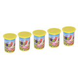 5Pcs Candy Snake Can Prank Jokes Toy Jump Spring Snake Toy Trick Fun Joke Toys for Halloween Carnival Party Supplies 6.1x5cm / 2.4x2.0in