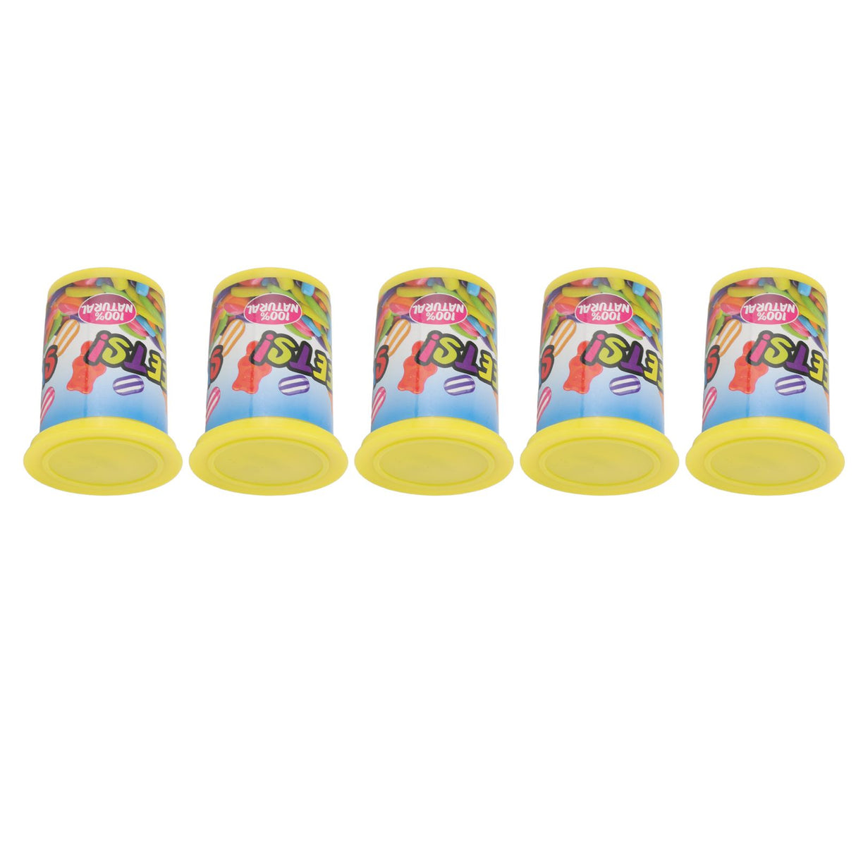 5Pcs Candy Snake Can Prank Jokes Toy Jump Spring Snake Toy Trick Fun Joke Toys for Halloween Carnival Party Supplies 6.1x5cm / 2.4x2.0in
