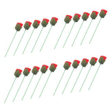 20 Pcs Flame Appearing Rose Exquisite Flower Rose Tricks Toys Professional Magician Props for Parties Performances