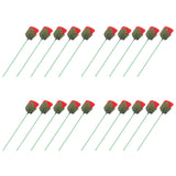 20 Pcs Flame Appearing Rose Exquisite Flower Rose Tricks Toys Professional Magician Props for Parties Performances - Extra Image
