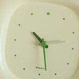 Cute Wall Clock Simple Lovely Vivid Colors Strong ABS Multifunction Kids Wall Clockfor Bedroom Office Indoor