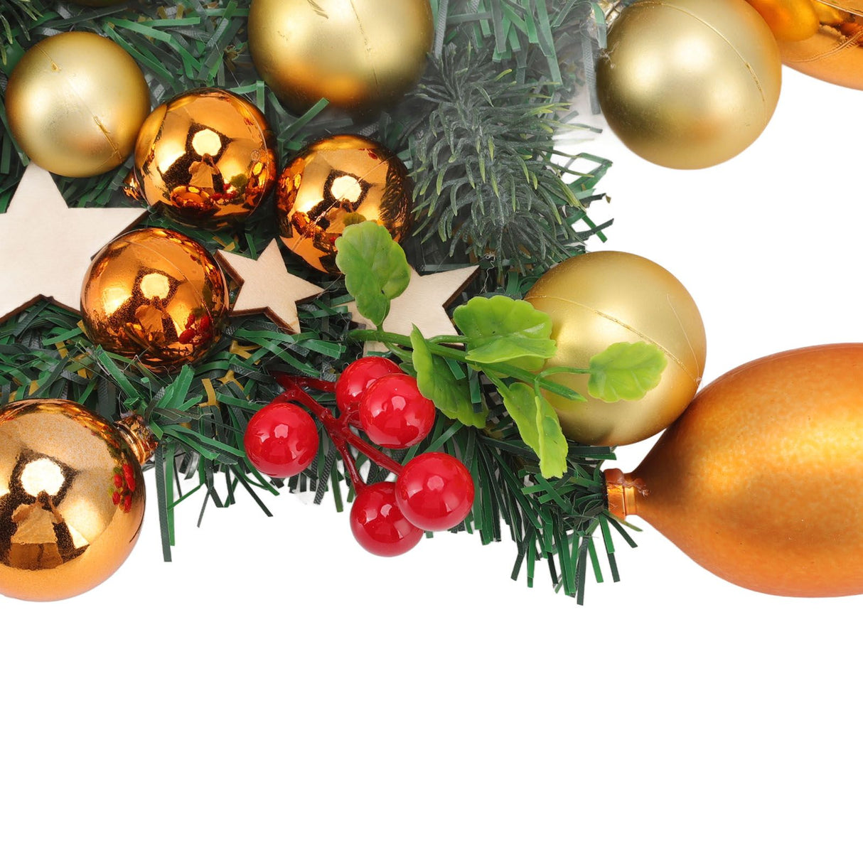 Christmas Wreath Handcrafted Exquisite Reusable Christmas Wreath Pendant Christmas Door Wreath for Fireplace Window