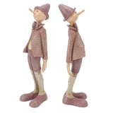 Resin Puppet Ornament Stable Placing Round Slippy Exquisite Desktop Puppet Standing Decoration - Low Angle