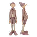 Resin Puppet Ornament Stable Placing Round Slippy Exquisite Desktop Puppet Standing Decoration