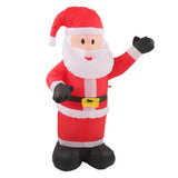 Christmas Inflatable Santa Waterproof Tear Resistance Inflatable Santa Decoration with LED Lights 100-240V AU Plug