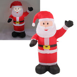 Christmas Inflatable Santa Waterproof Tear Resistance Inflatable Santa Decoration with LED Lights 100-240V AU Plug