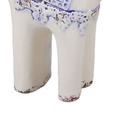 Elephant Ceramic Decor Safe Round Slippy Exquisite Porcelain Elephant Sculpture for Home Office Ornament S - Extra Image