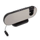 Projection Alarm Clock USB Powered Mirror Display Design High Brightness LED Light Source Ceiling Digital Alarm Clock