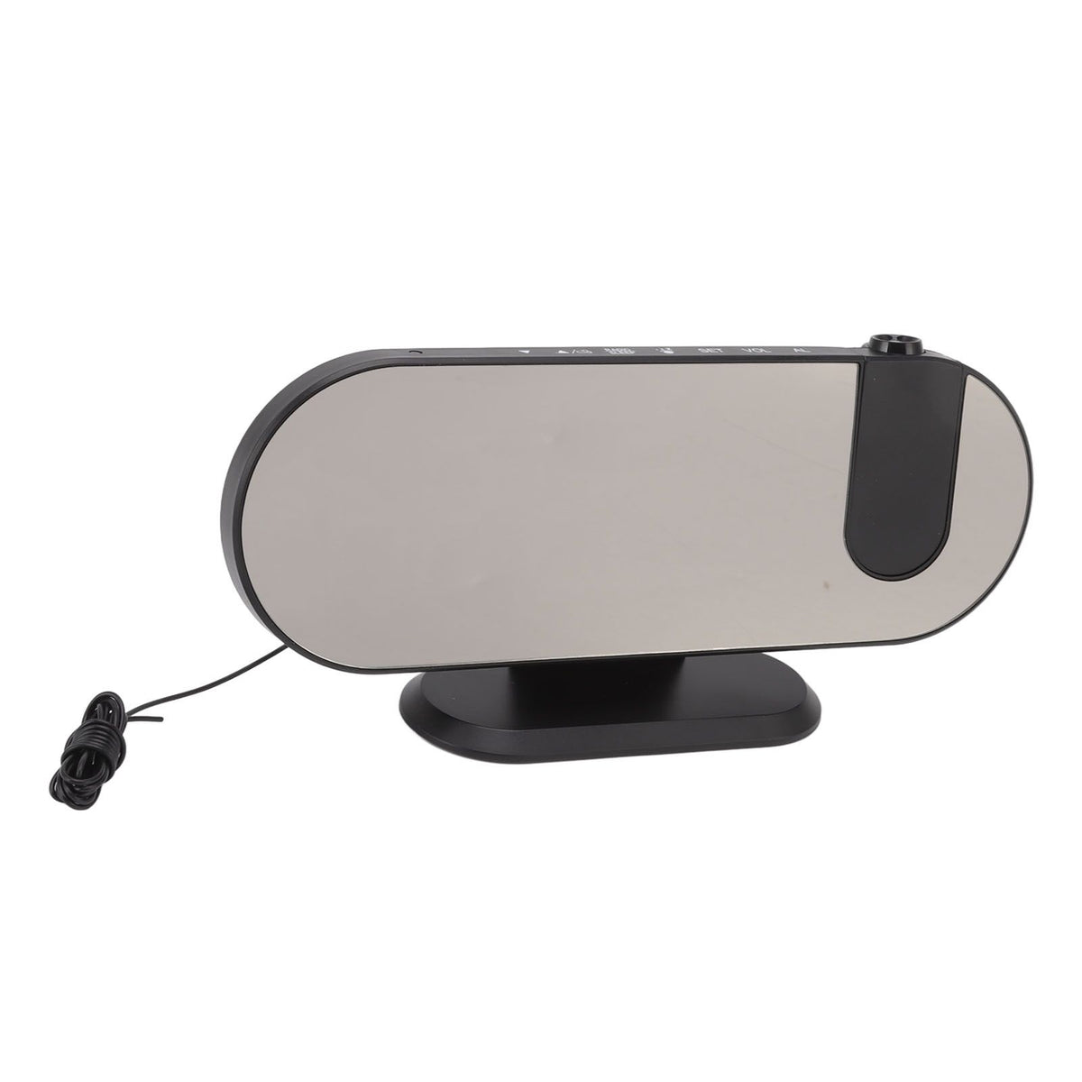 Projection Alarm Clock USB Powered Mirror Display Design High Brightness LED Light Source Ceiling Digital Alarm Clock