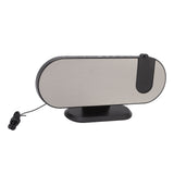 Projection Alarm Clock USB Powered Mirror Display Design High Brightness LED Light Source Ceiling Digital Alarm Clock