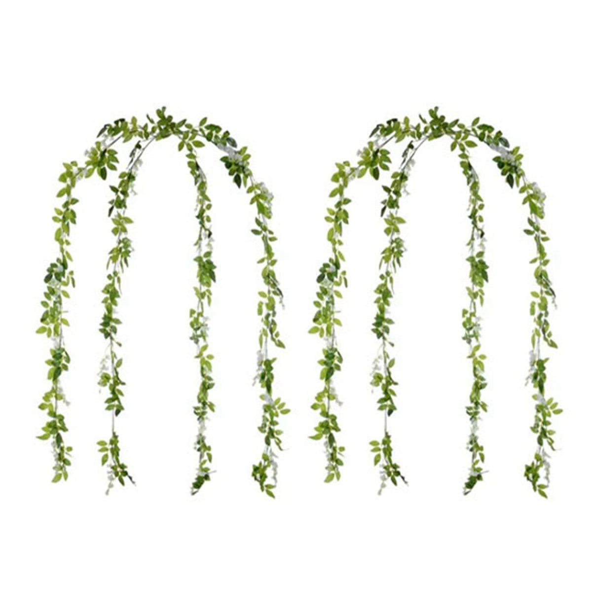 4 Pcs Artificial Wistaria Flower Lifelike Beauty Reusable Simulation Wistaria False Flower