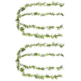 4 Pcs Artificial Wistaria Flower Lifelike Beauty Reusable Simulation Wistaria False Flower