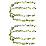 4 Pcs Artificial Wistaria Flower Lifelike Beauty Reusable Simulation Wistaria False Flower