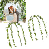 4 Pcs Artificial Wistaria Flower Lifelike Beauty Reusable Simulation Wistaria False Flower