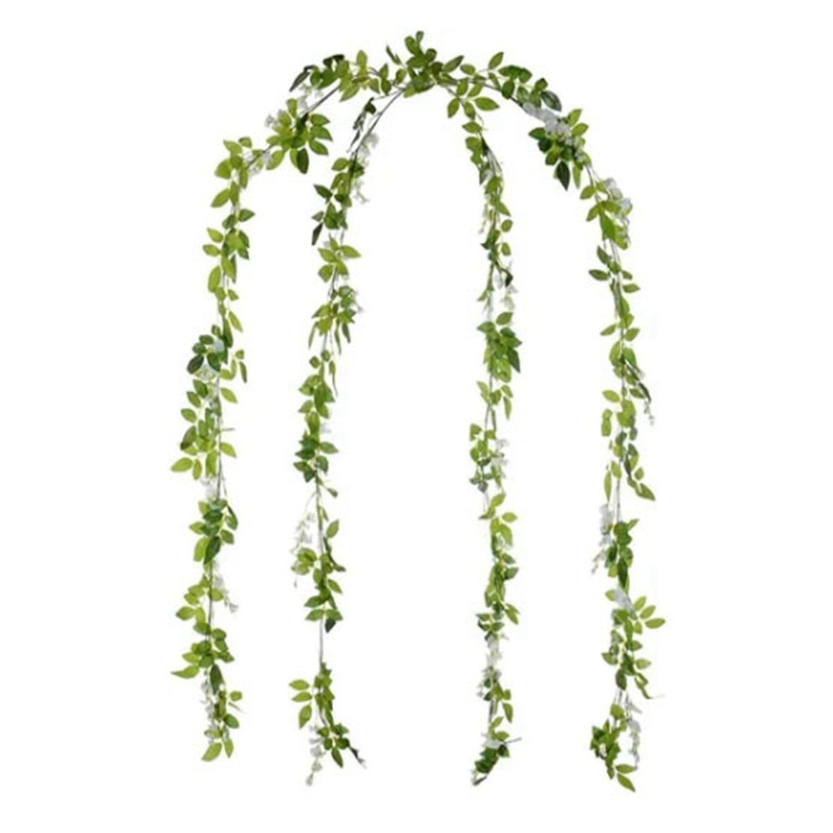 4 Pcs Artificial Wistaria Flower Lifelike Beauty Reusable Simulation Wistaria False Flower