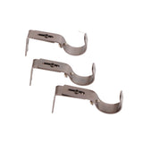 3Pcs Curtain Rod Hook Holder Iron Bracket Universal Design Home Decoration for Bedroom