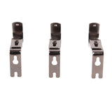 3Pcs Curtain Rod Hook Holder Iron Bracket Universal Design Home Decoration for Bedroom