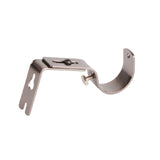 3Pcs Curtain Rod Hook Holder Iron Bracket Universal Design Home Decoration for Bedroom
