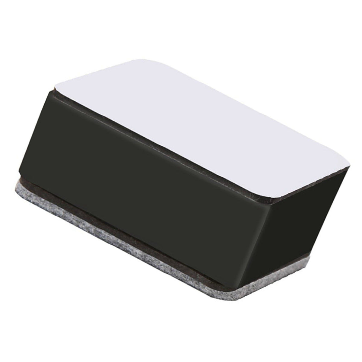 Carbon Steel Furniture Risers Self Adhesive Furniture Lift Anti Slip Low Noise Bed Lifter with Felt Pad for Sofa Couch Black