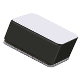 Carbon Steel Furniture Risers Self Adhesive Furniture Lift Anti Slip Low Noise Bed Lifter with Felt Pad for Sofa Couch Black