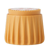 2Pcs Wall Bed Stopper Anti Collision ABS Punch Free Rotatable Mute Bed Anti Shake Tool for Home Yellow Small