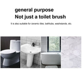 2pcs Pumice Stone Toilet Bowl Cleaner Efficient Toilet Bowl Cleaner Brush with Curved PP Handlee for Tiles BBQ Grills