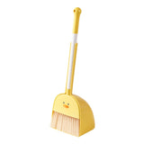 Kids Mini Broom Dustpan Set Children Cartoon Broom Cleaning Tool Home Baby Learn Sweeping Toys
