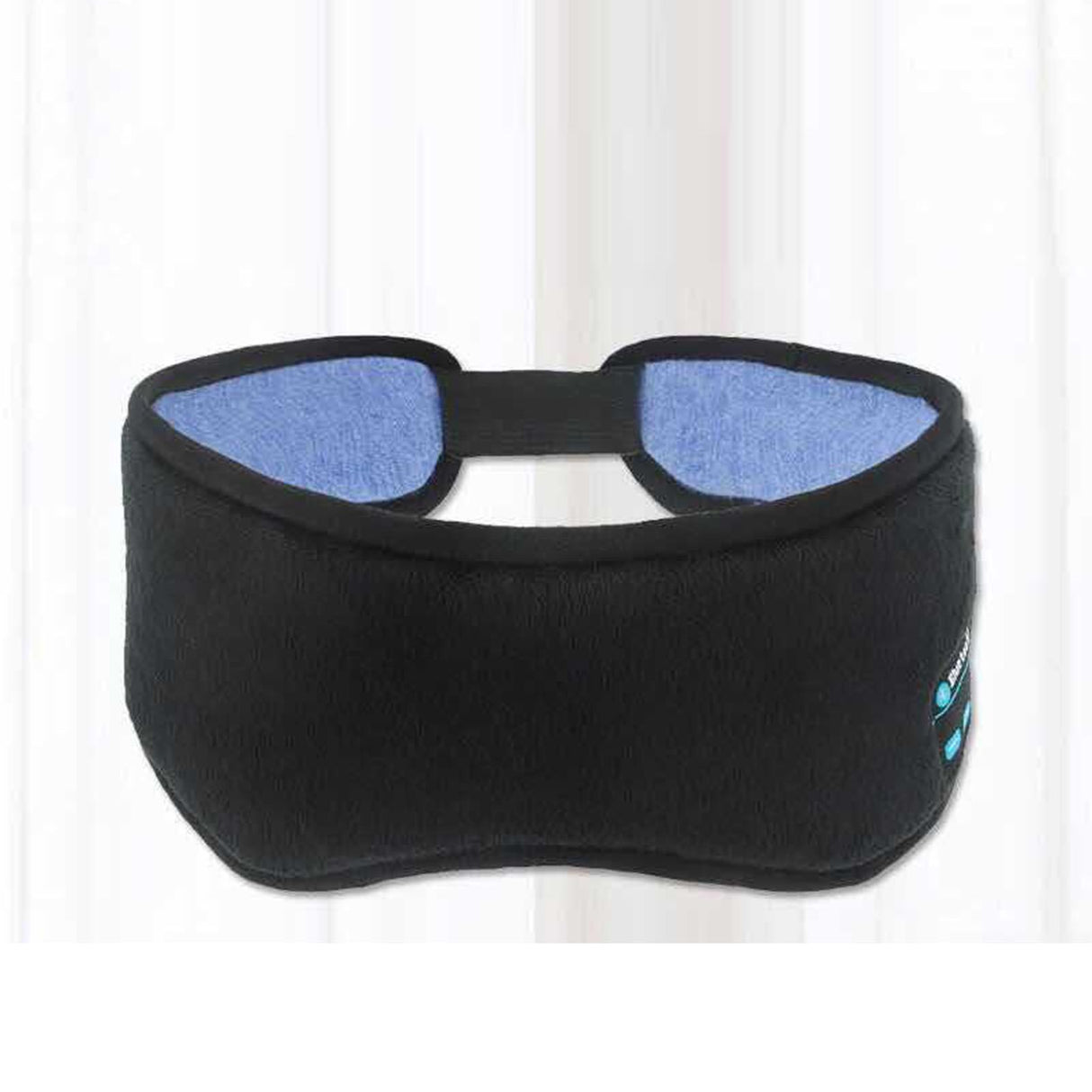 Smart Eye Mask Wireless Bluetooth 5.0 Music Communication Light Shading for Sleep Black