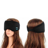 Smart Eye Mask Wireless Bluetooth 5.0 Music Communication Light Shading for Sleep Black - Side View