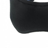 Smart Eye Mask Wireless Bluetooth 5.0 Music Communication Light Shading for Sleep Black - Low Angle